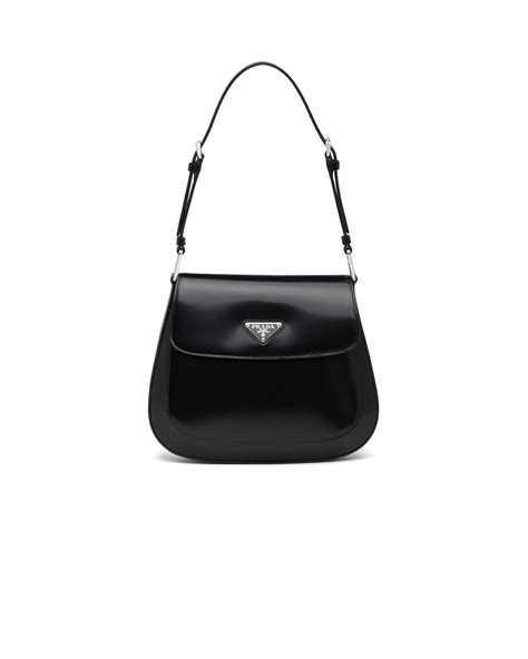 borsa prada cleo|Borsa A Spalla Prada Cleo In Pelle Spazzolata Nero .